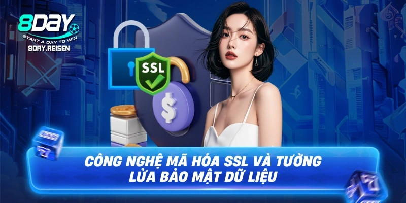 Chính Sách Bảo Mật 2 Công nghệ mã hóa SSL và tường lửa bảo mật dữ liệu tại 8Day