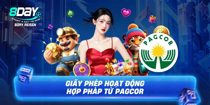 Giới Thiệu 8Day 2 Giới thiệu 8Day và giấy phép hoạt động hợp pháp từ PAGCOR